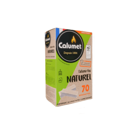 Calumet – Bûchettes allume-feu 100 % naturel (70 unités)