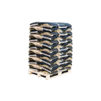 Palette de Granulés de Bois OLIMP 6mm – 65 Sacs de 15 kg – Certifiés ENplus A1 & DINplus