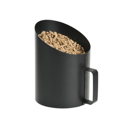 TAMI XL – Pelle à granulés en acier avec tamis intégré (2 kg)